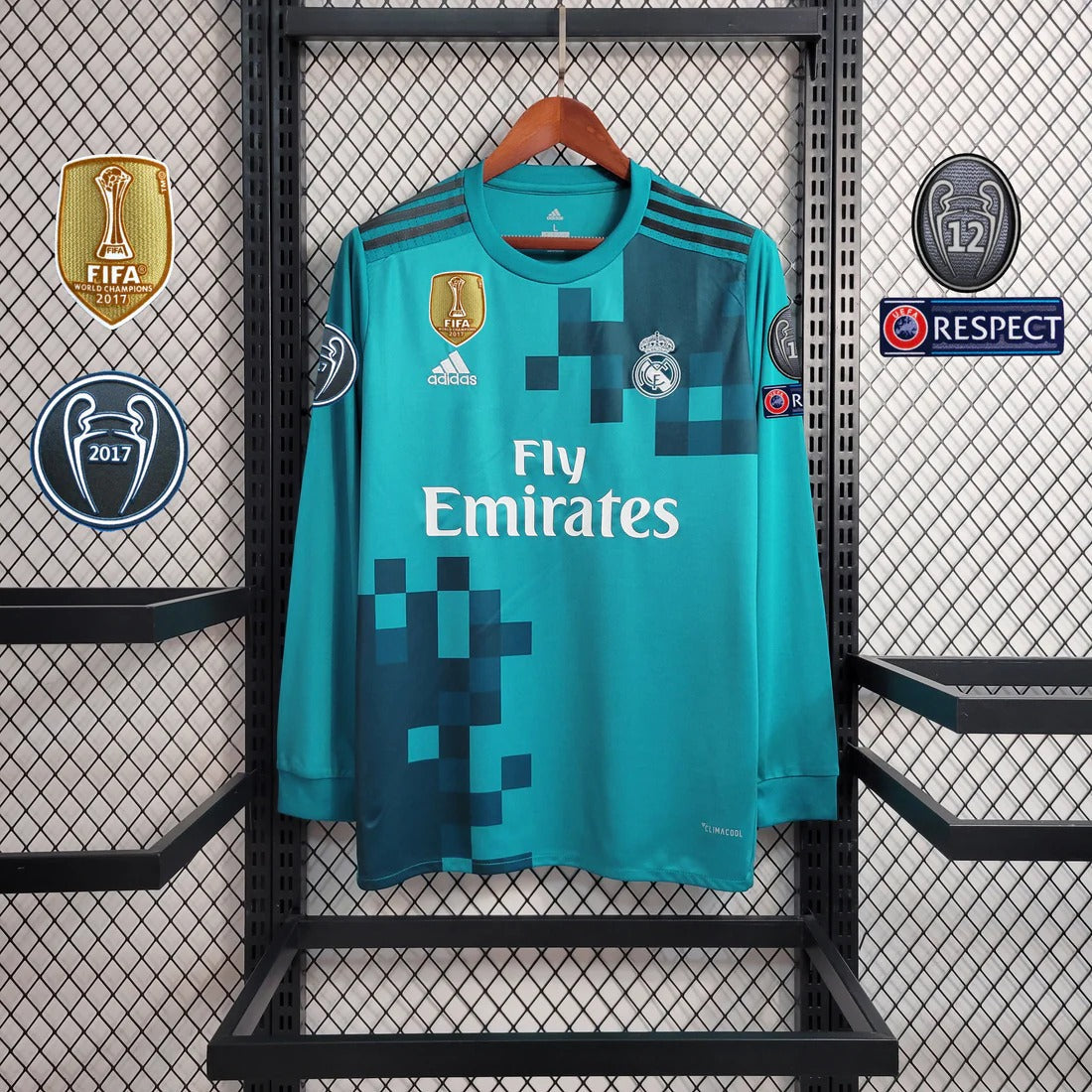 Real Madrid Tercera Equipación 17/18 (Manga Larga)